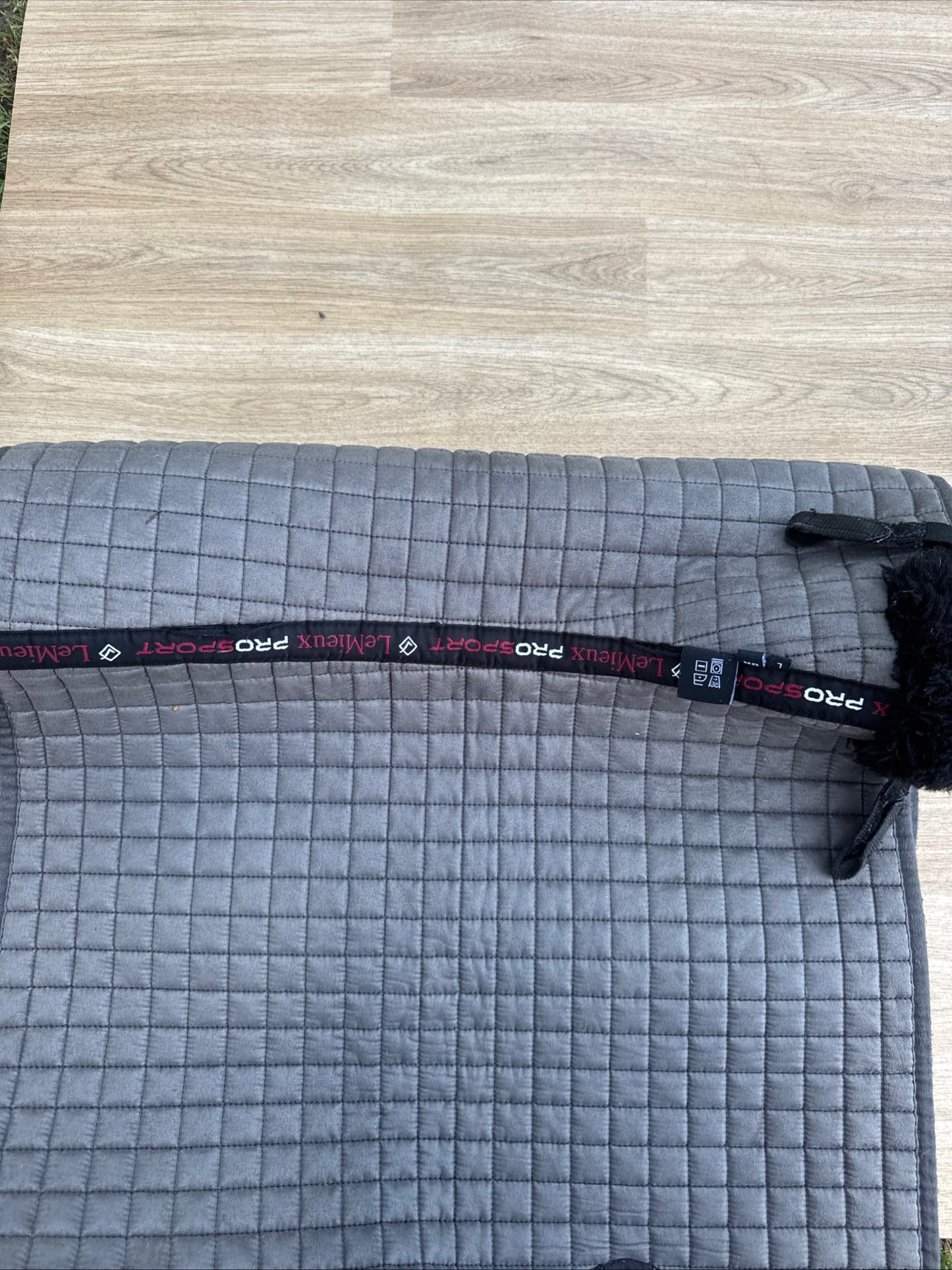 Lemieux Grey Pro Sport Dressage Saddle Pad Size Large Second Hand Horse Tack