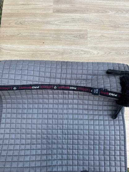 Lemieux Grey Pro Sport Dressage Saddle Pad Size Large Second Hand Horse Tack
