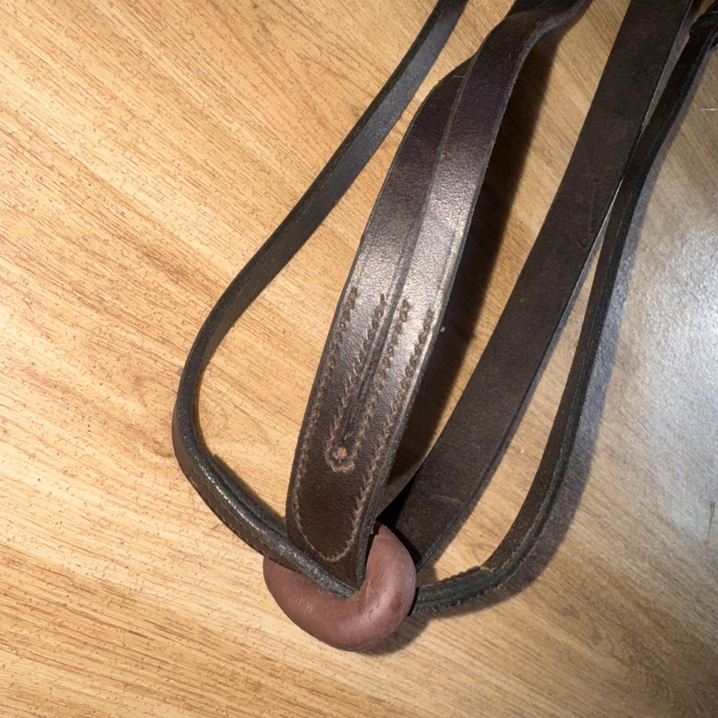 Leather Brown Size Cob Running Martingale | Second Hand Horse Tack #11