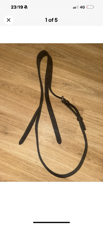 English Brown Pony Headpiece #311