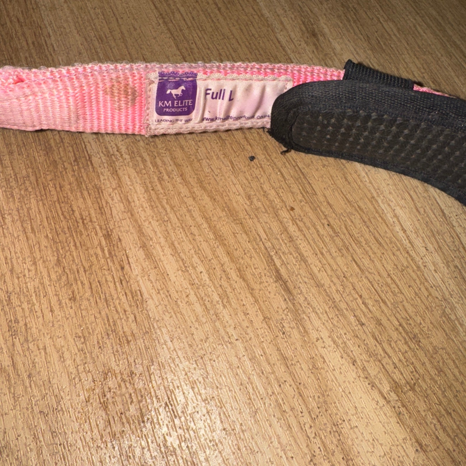 Km Elite Pink FULL Headcollar & Leadrope - Free Postage