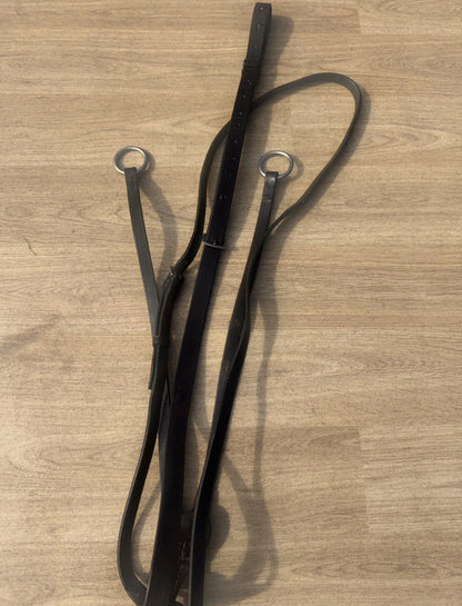 Brown English Leather Full Size Running Martingale #3