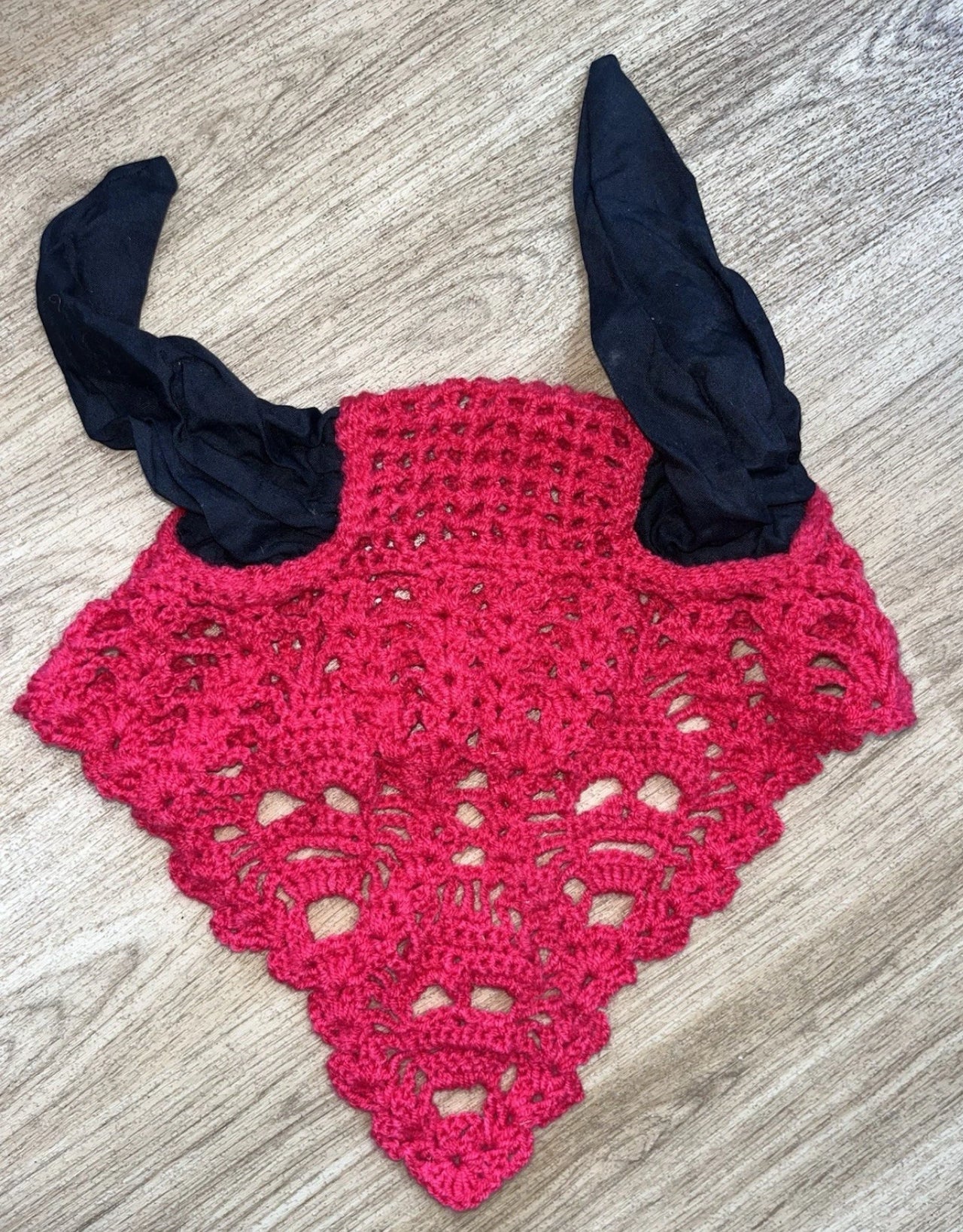 Full Size Pink Soft Ear Veil Ears #1