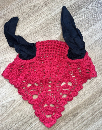 Full Size Pink Soft Ear Veil Ears #1