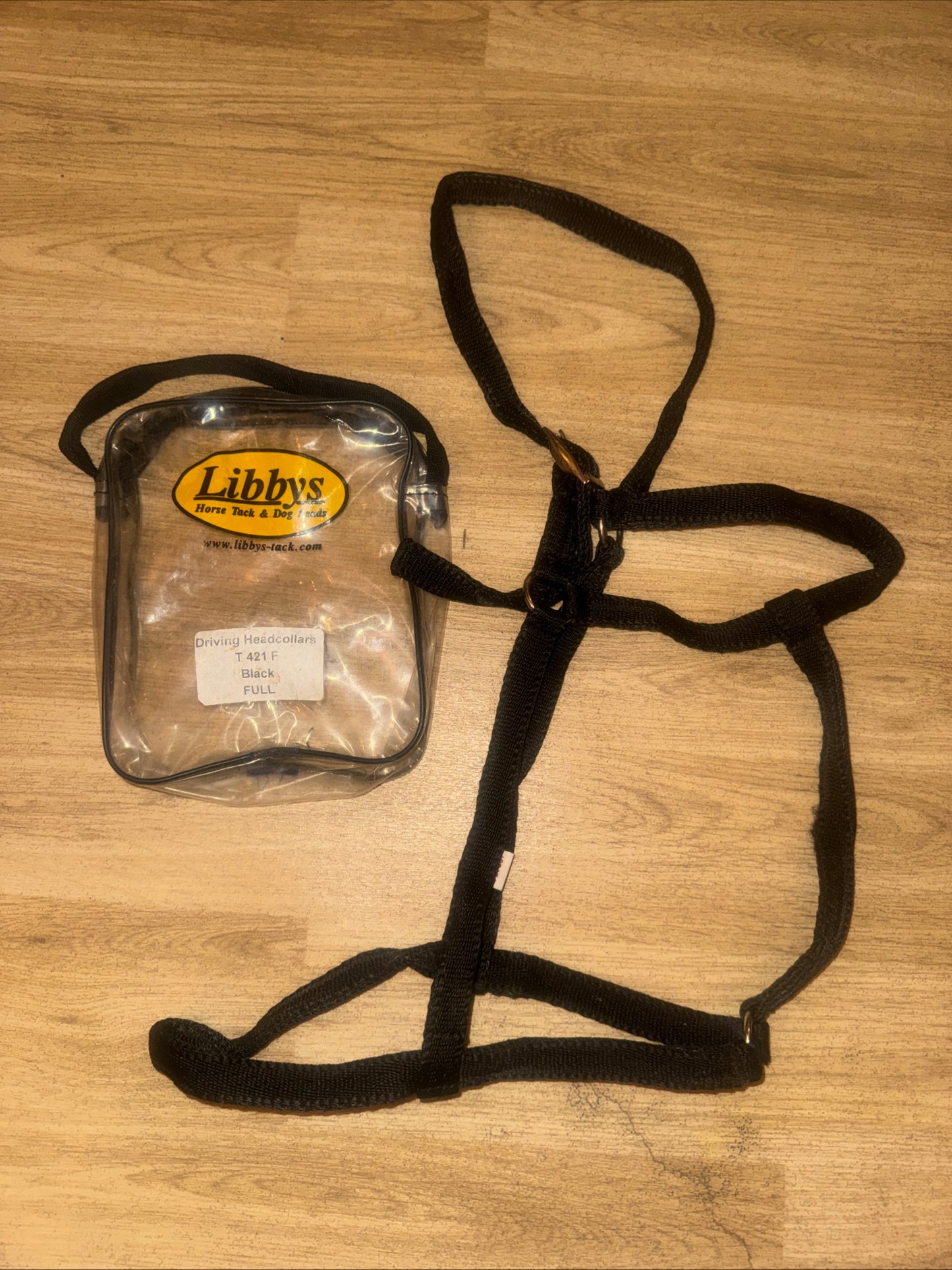 Libby’s Horse Driving Headcollar – Full Size – Under Bridle Halter