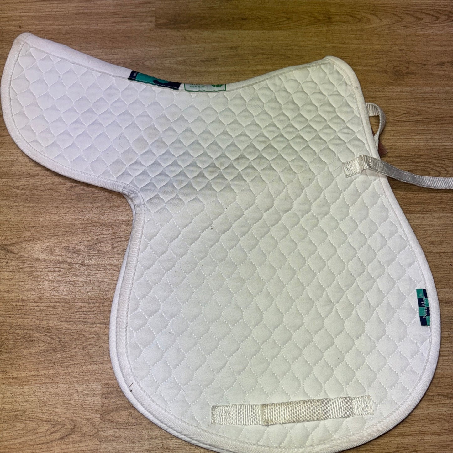 Griffin Nuumed White Size Small Numnah - New RRP £32.50