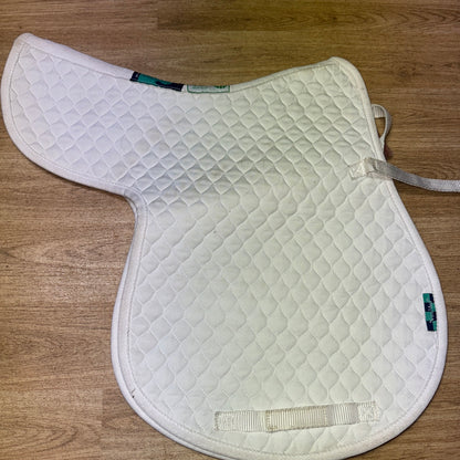 Griffin Nuumed White Size Small Numnah - New RRP £32.50