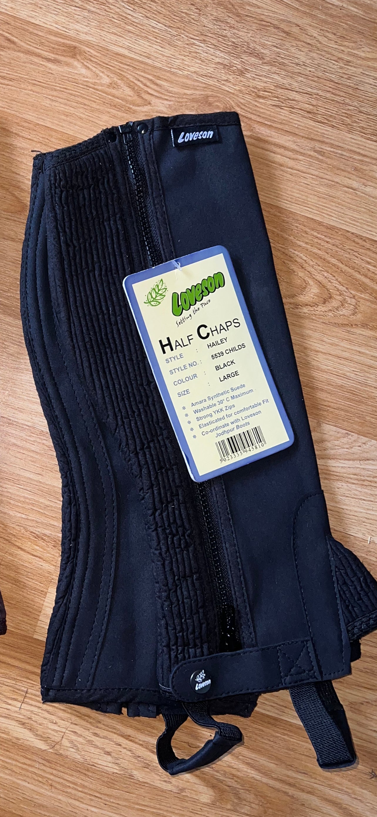 Loveson Half Chaps - Childs Large
