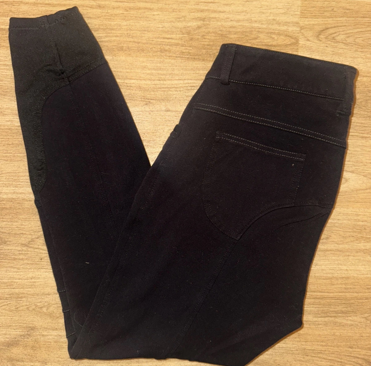 Just Togs Black Silicone Knee Breeches - Ladies 12