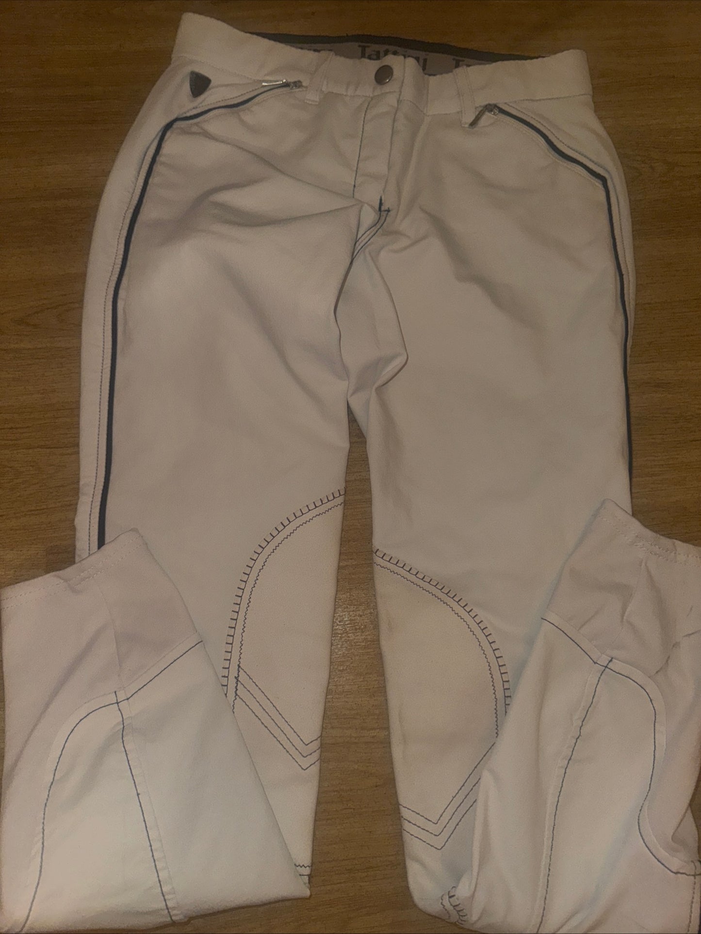 Tattini Maids 22” White Competition Breeches