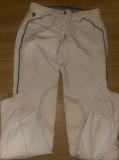 Tattini Maids 22” White Competition Breeches