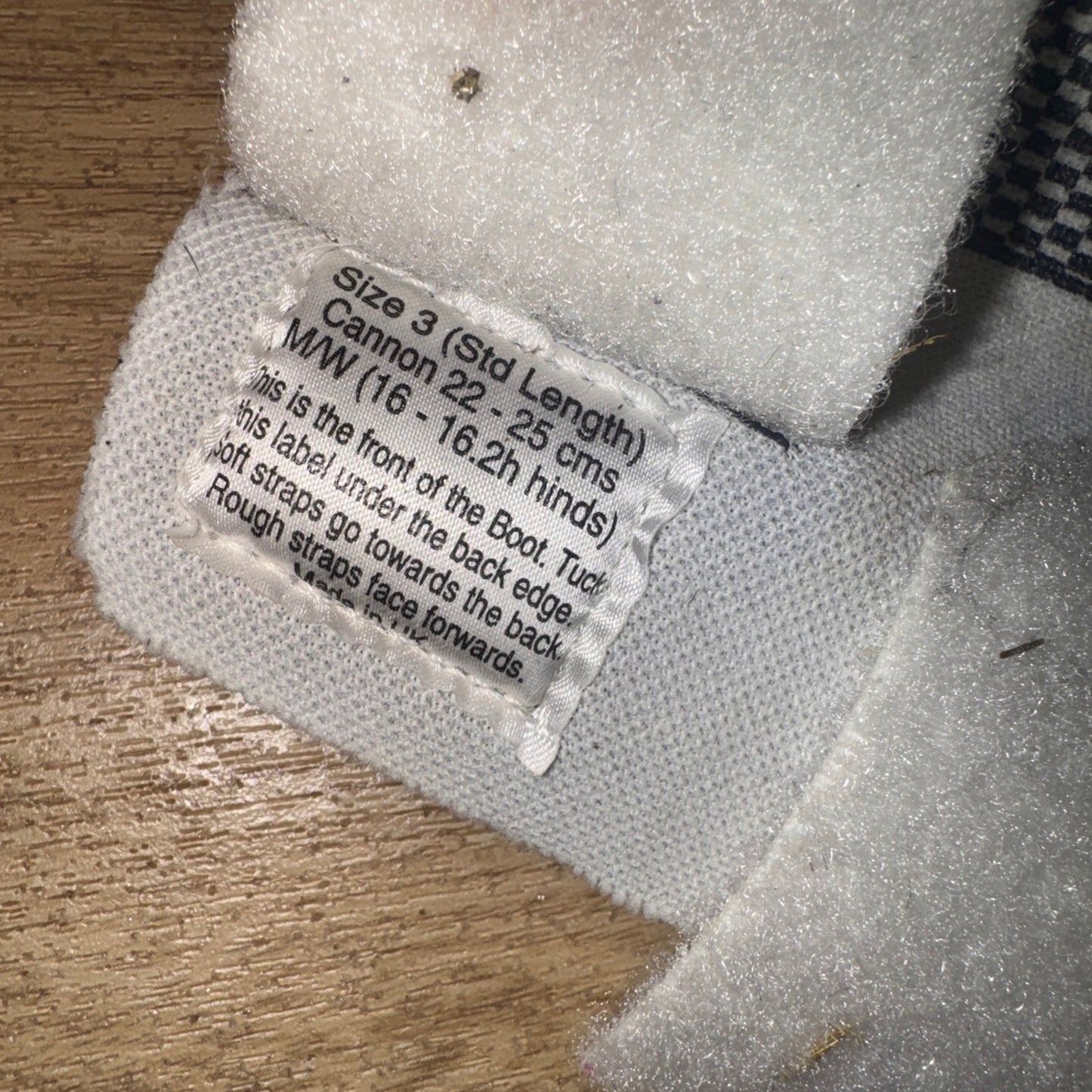 Equilibrium Tri Zone Size 3 Brushing Boots