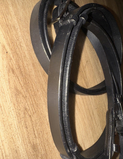 New Extra Full Plain Leather 58” Reins #63