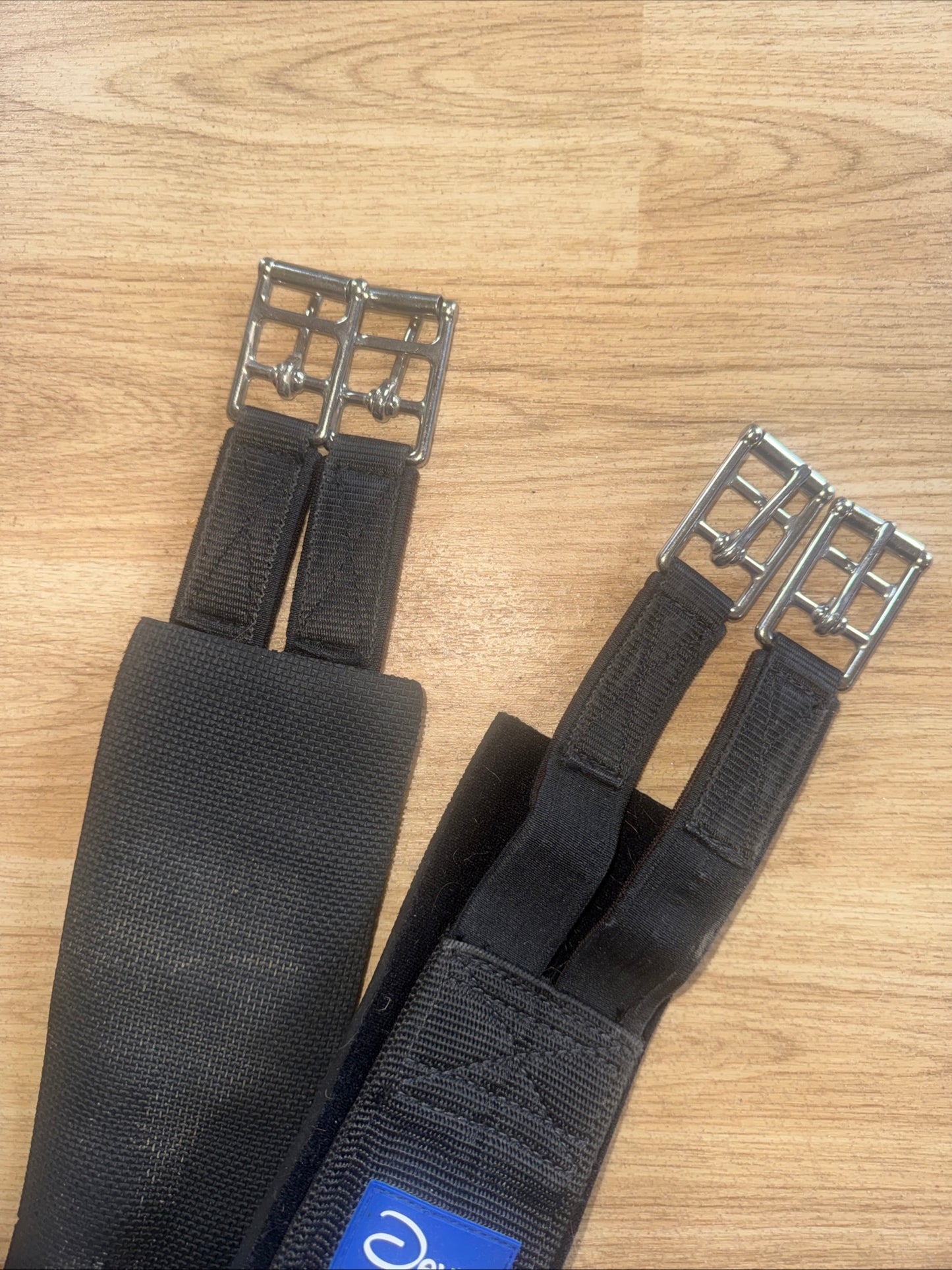 Dever Black Neoprene Lined Elasticated 38” Girth | Second Hand Pony Horse Tack