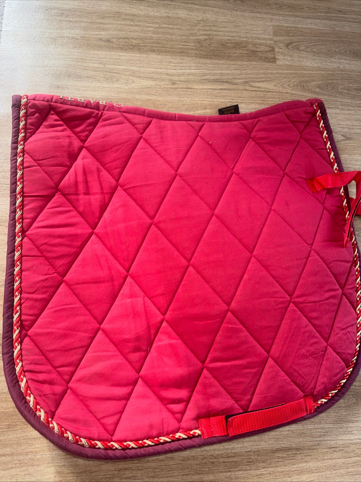 Bartyl Red Size Full Square Saddle Pad | Second Hand Horse Tack