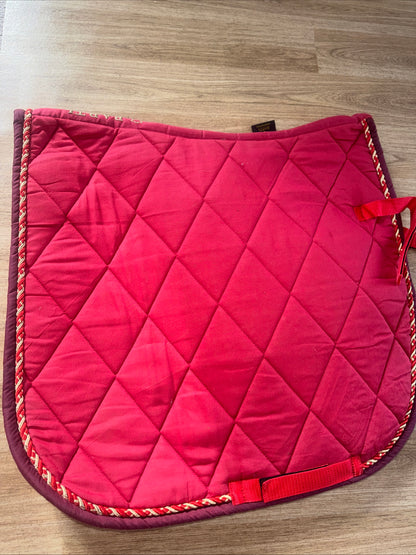 Bartyl Red Size Full Square Saddle Pad | Second Hand Horse Tack