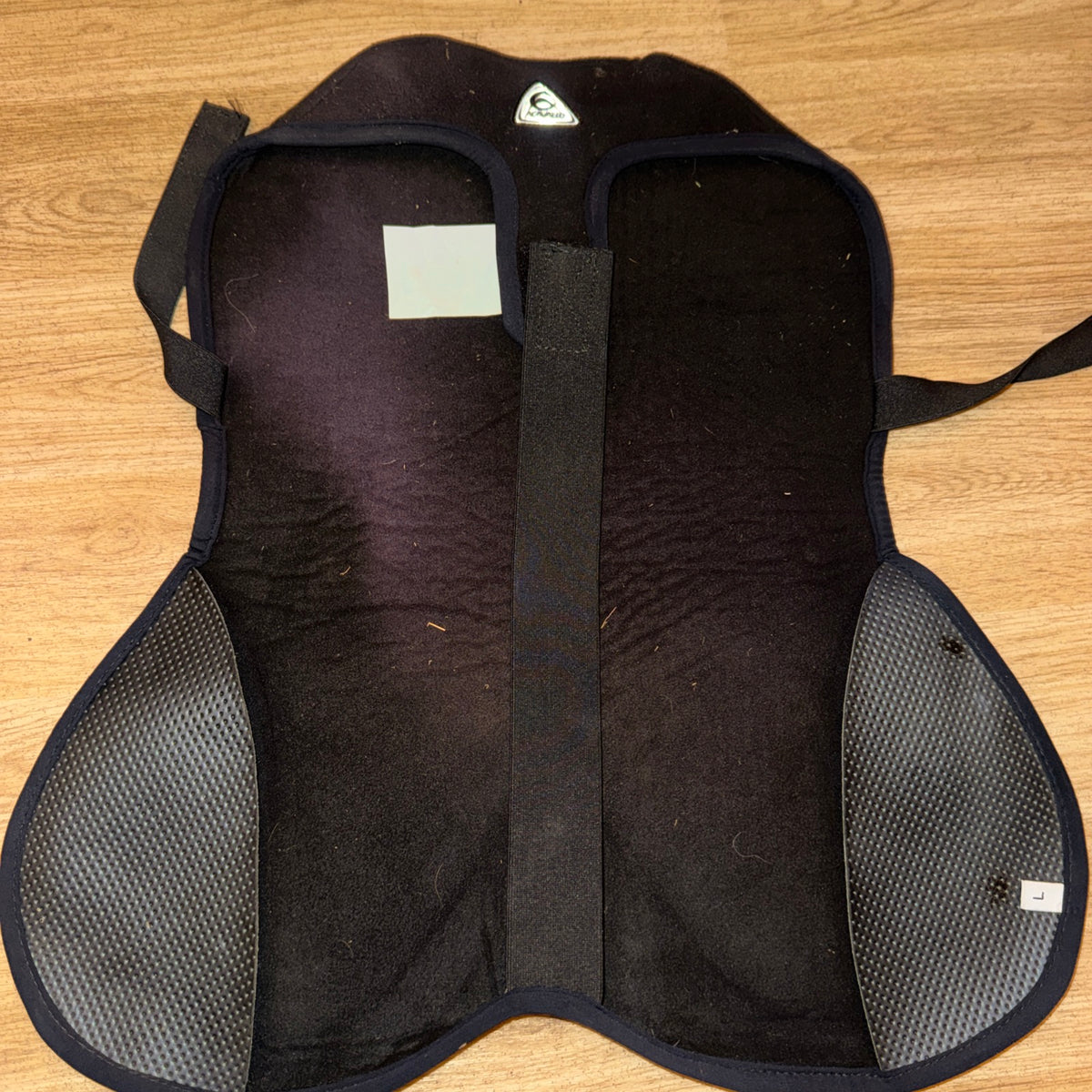 Acavallo Gel Out Black Seat Saver | 17” 17.5” Saddle Seat Saver