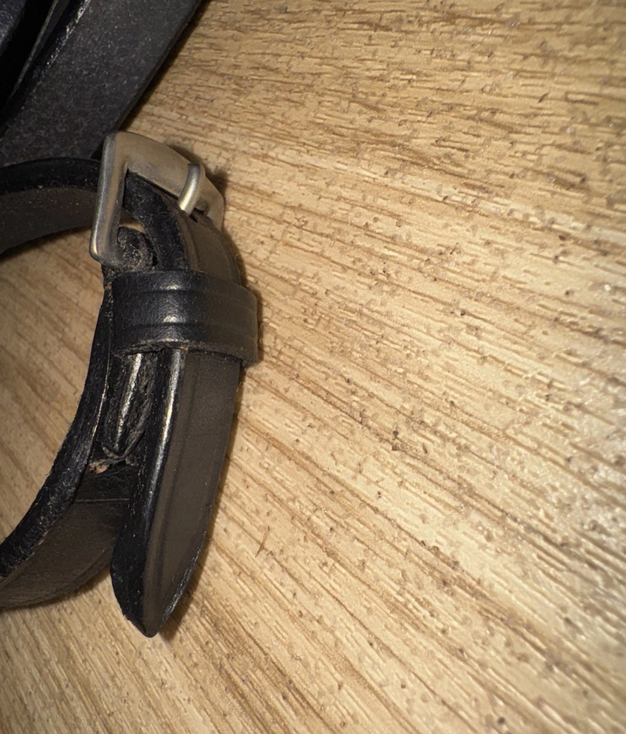 English Black Leather Show 54” Reins - FULL #61