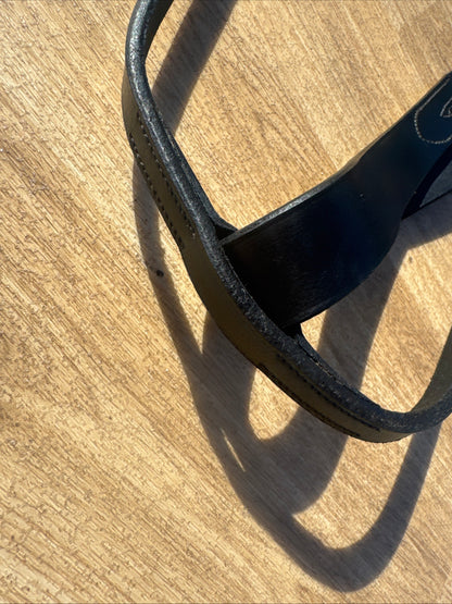 English Black Full Size Running Martingale #11