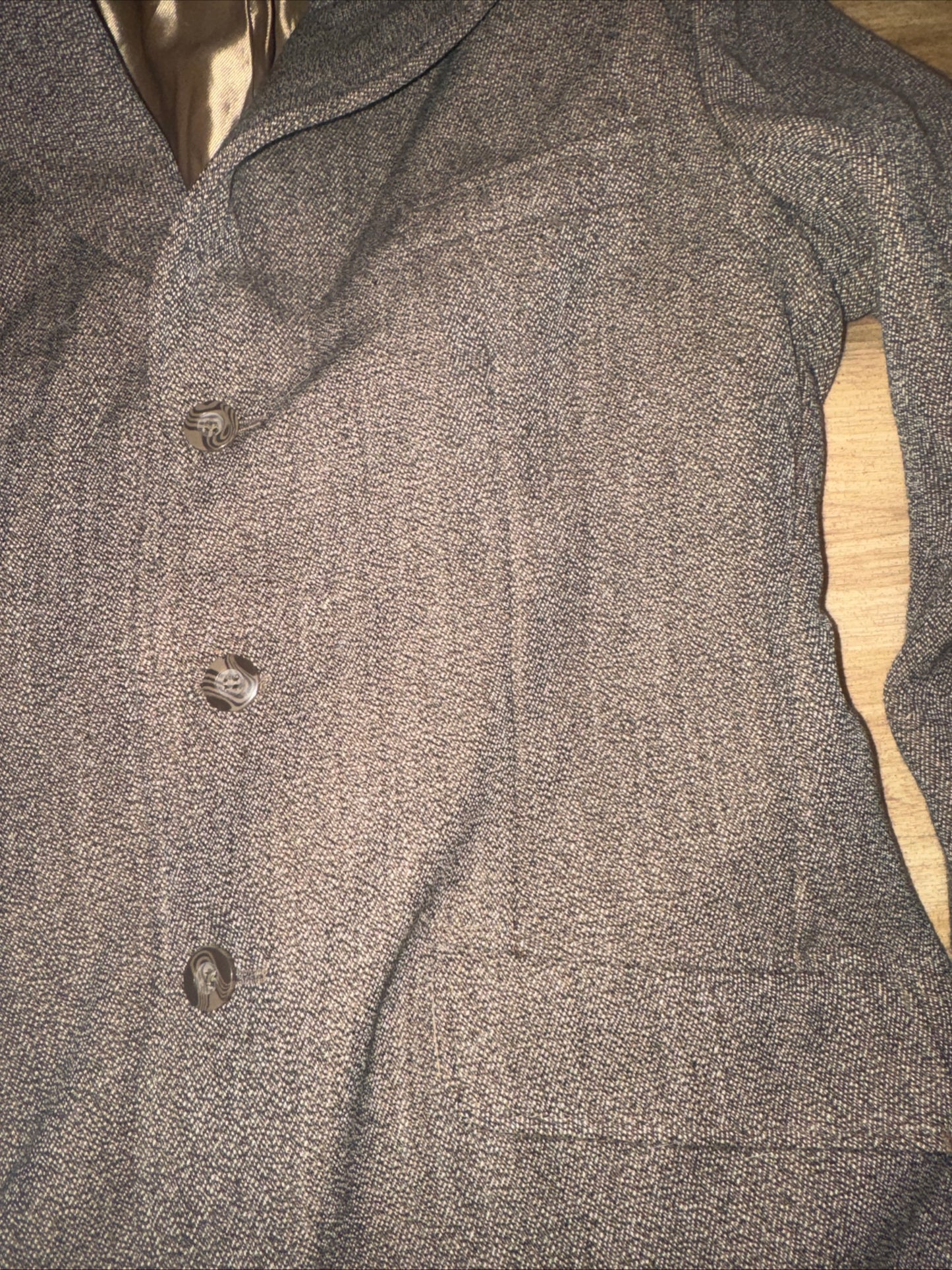 Shires Keepers Tweed Mens 40”  Huntingdon Jacket Horse Riding Showing Hunt #114