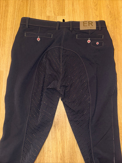 Eurostar ER Just For Men UK 40 Silicone Grip Breeches