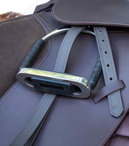 Premier Equine Florence Stirrup Leathers - Brown 48”