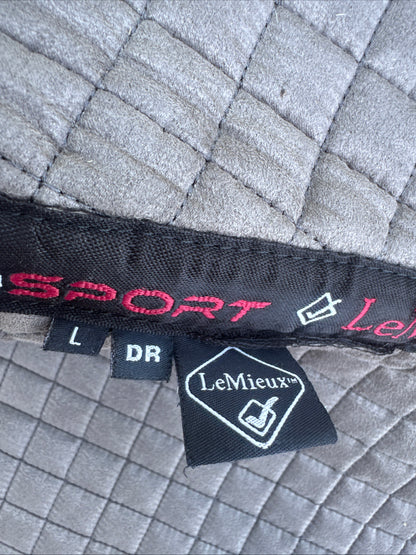 Lemieux Grey Pro Sport Dressage Saddle Pad Size Large Second Hand Horse Tack