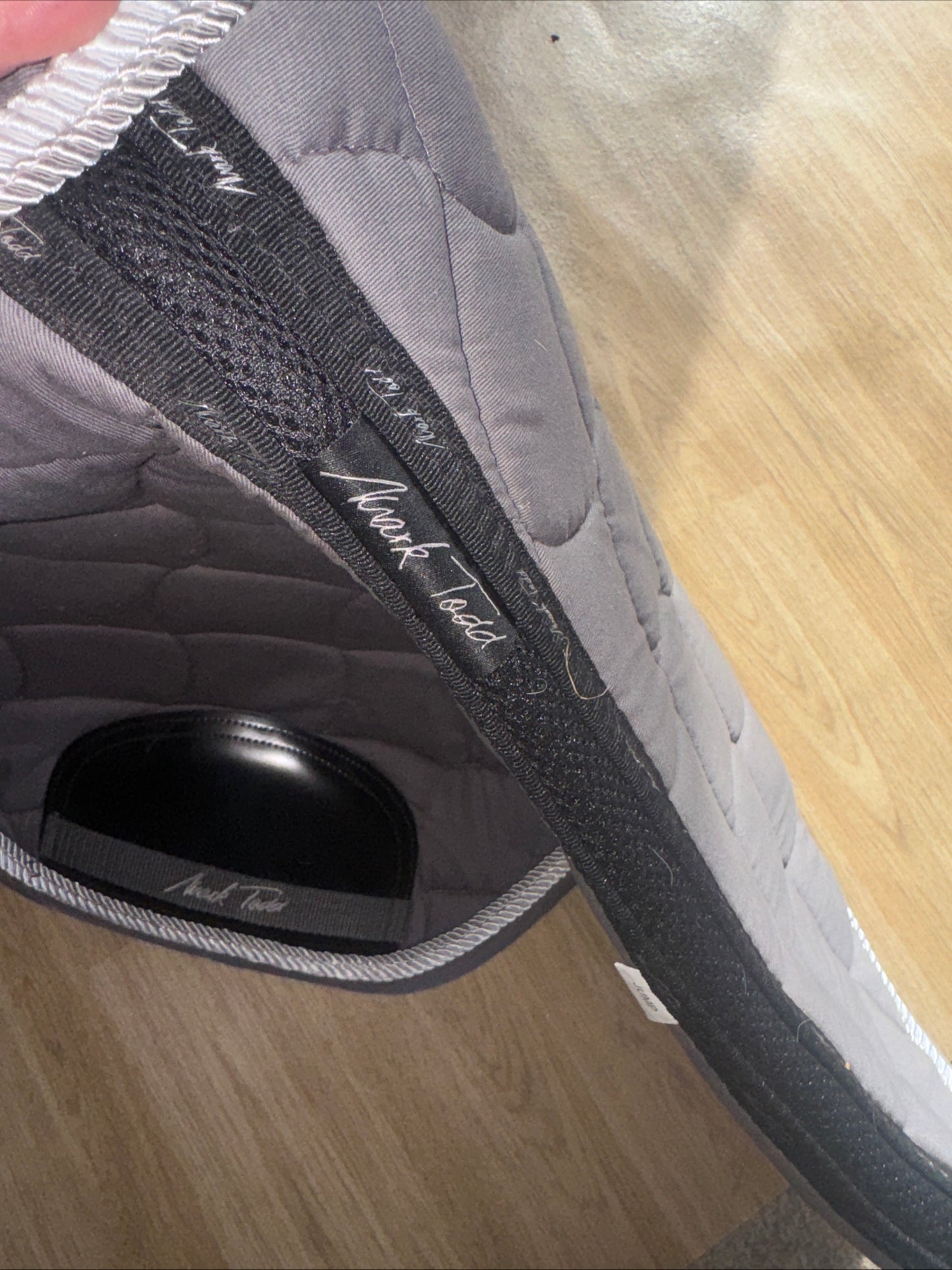 Mark Todd Grey Jump Saddle Pad Size Full | Second Hand Tack