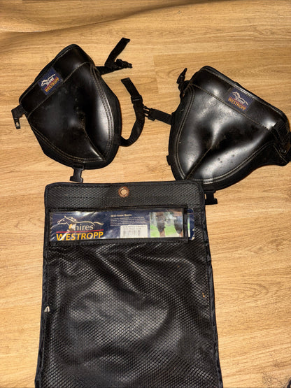 Westropp Cob Size Neoprene Knee Boots  Second Hand Horse Tack
