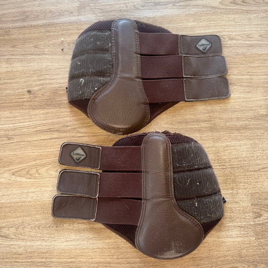 Lemieux Brown Size Large Brushing Boots