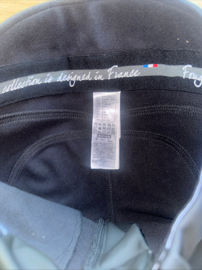 Fouganza Black Waterproof Fleece Breeches | Ladies 26” Warm