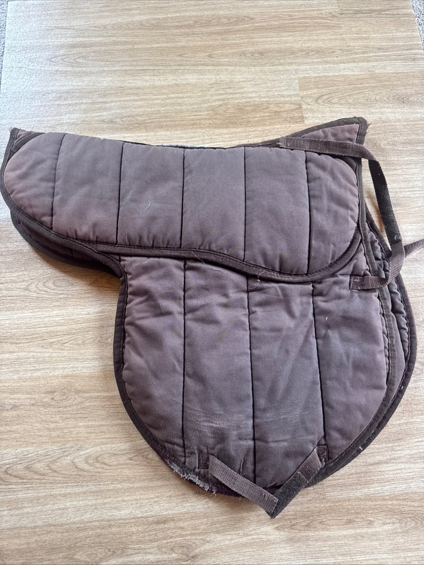 Griffin Nuumed Brown Propad Padded Size Full Numnah | Second Hand Horse Tack