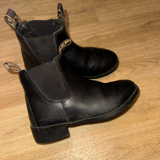 Dublin Black Leather Childs Size 13 Jodphur Boots