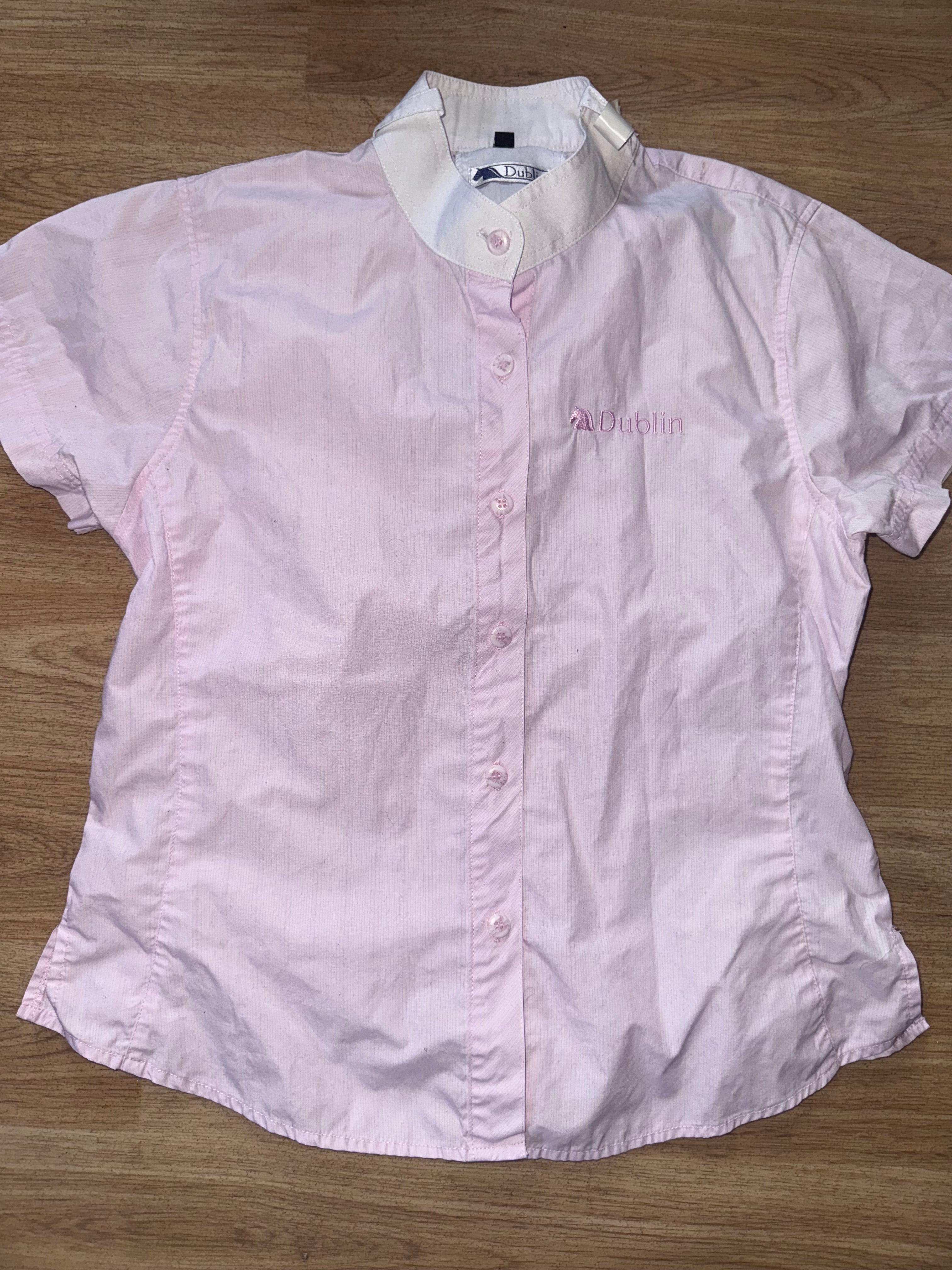 Dublin Pink Ladies Size 12 Stock Show Shirt