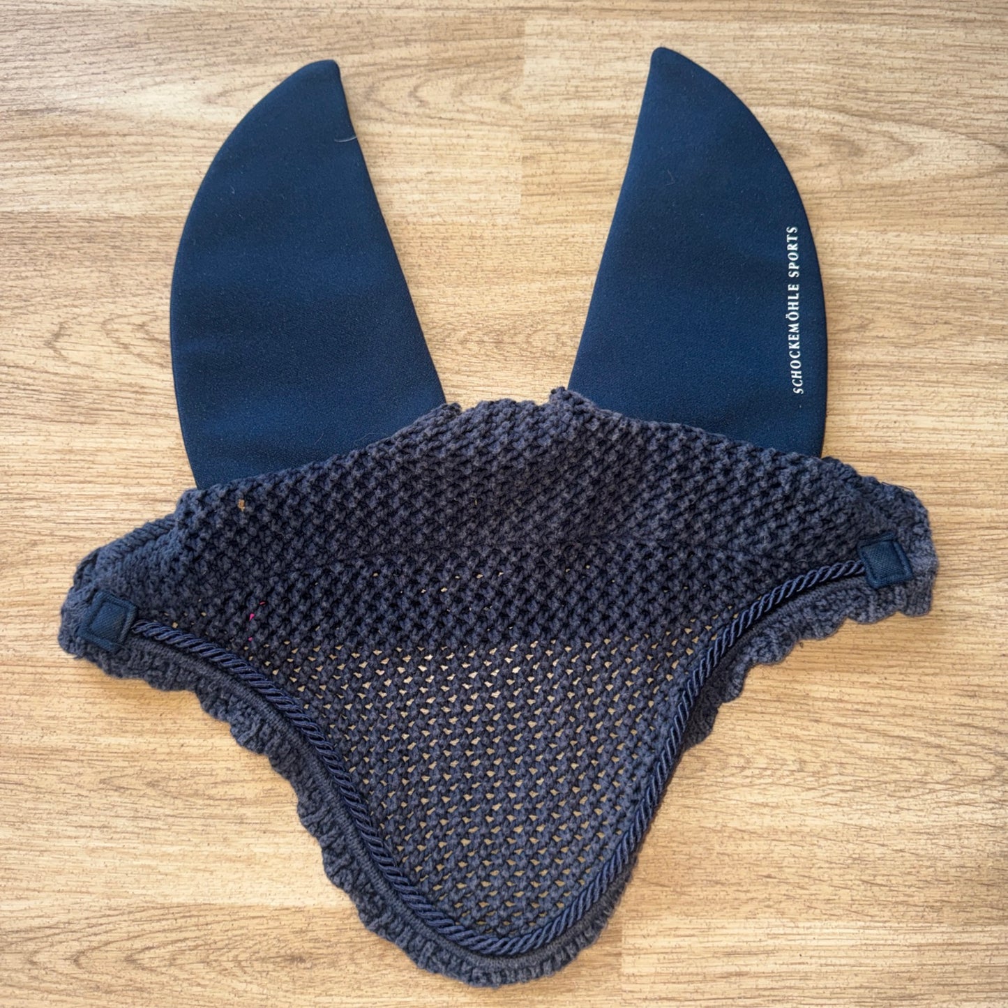 Schockemöhle Muffler Navy Full Size Ears Veil | Second Hand Tack