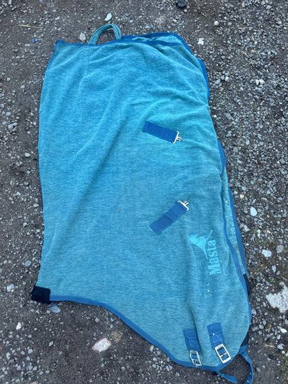 Masta Jersey Fleece 5ft Rug Second Hand Pony Tack Cooler Stable Travel