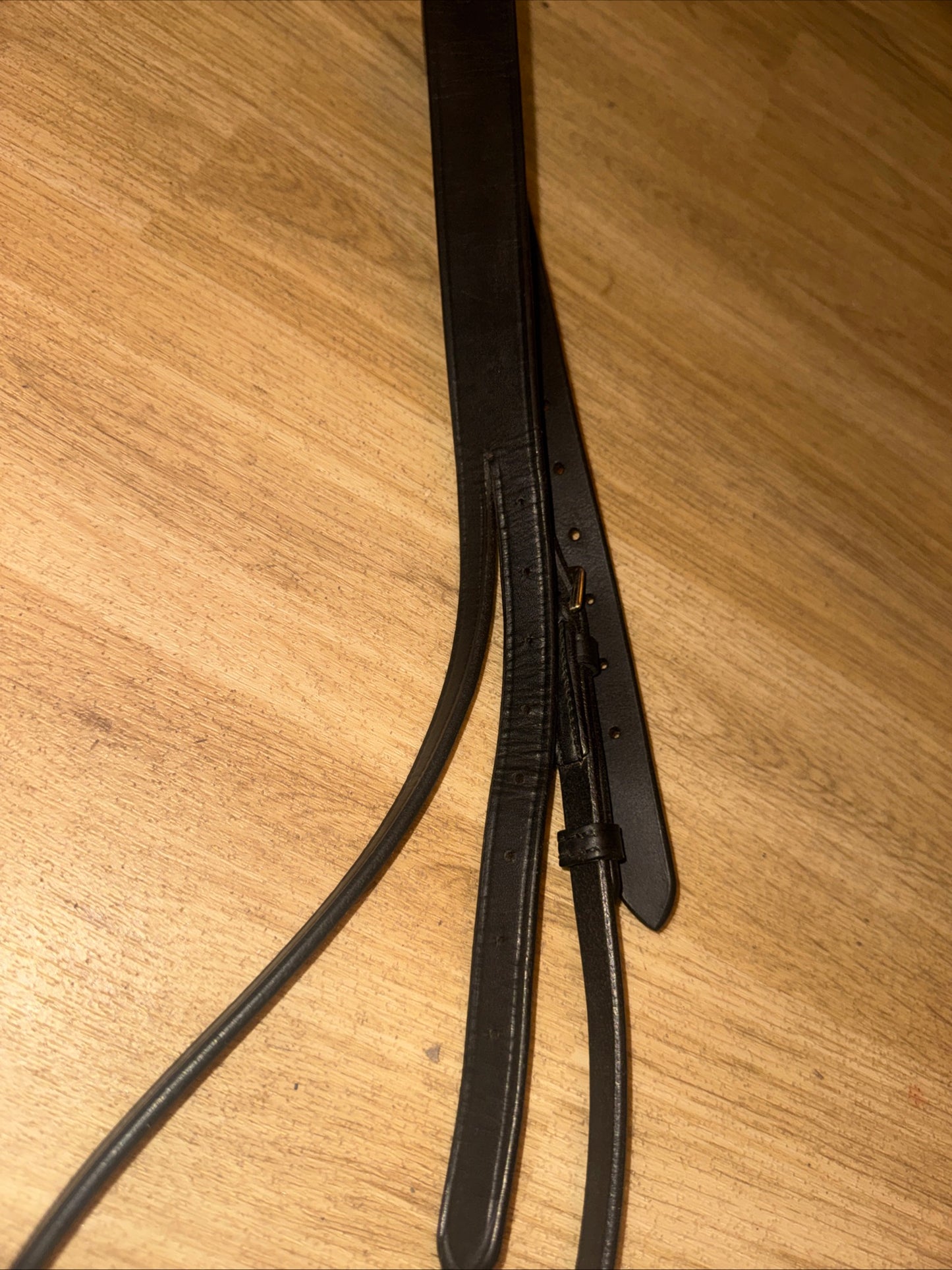 Collegiate Black Size Full Headpiece Bridle Spare English Leather #90