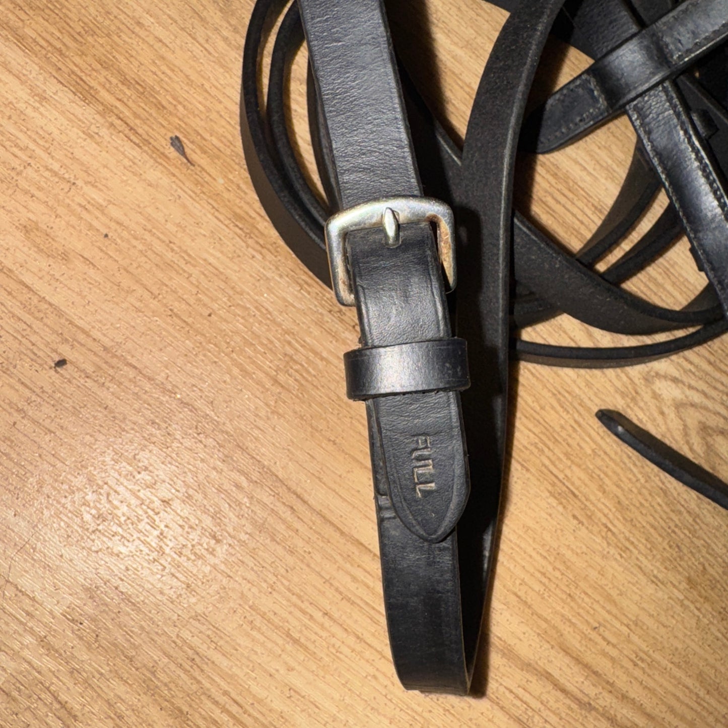Black Plain XXF Size Show Reins #1222