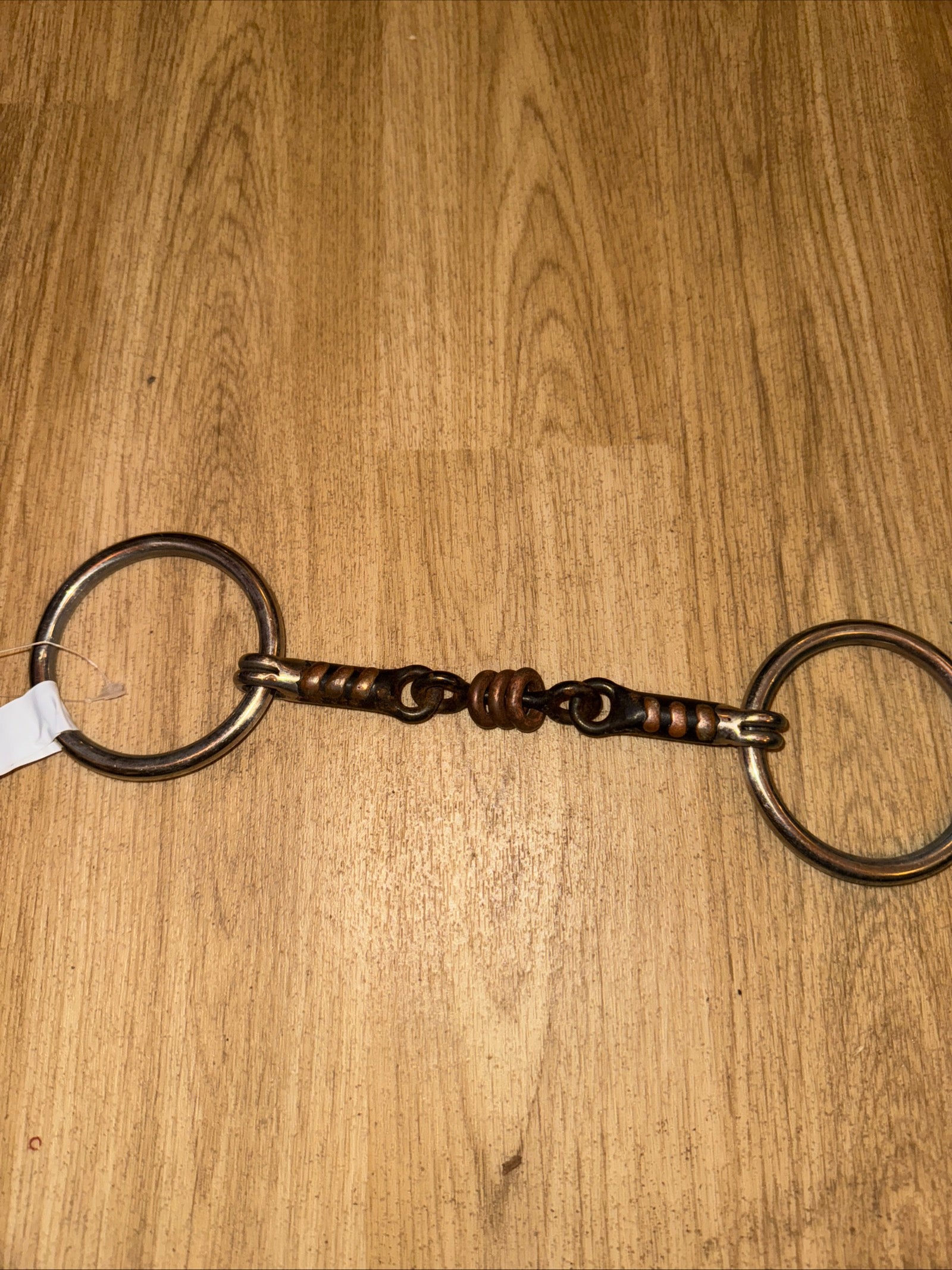 Sweet Iron Loose Ring Snaffle & Rollers 5.5” NEW