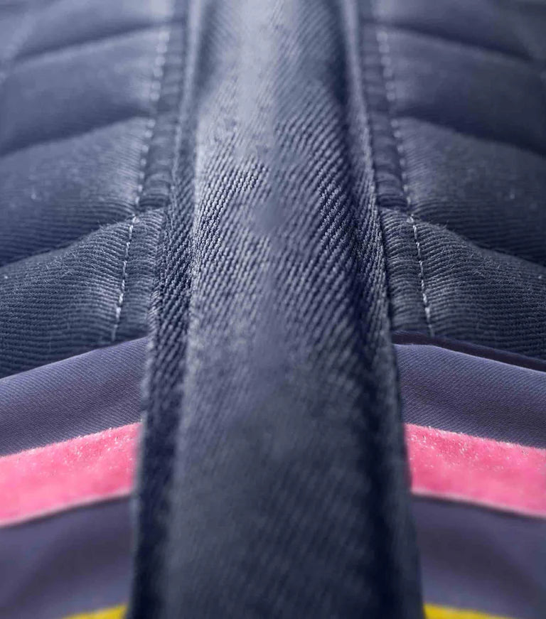 Premier Equine My Pony Jack Cotton GP/Jump Glitter Saddle Pad - NAVY