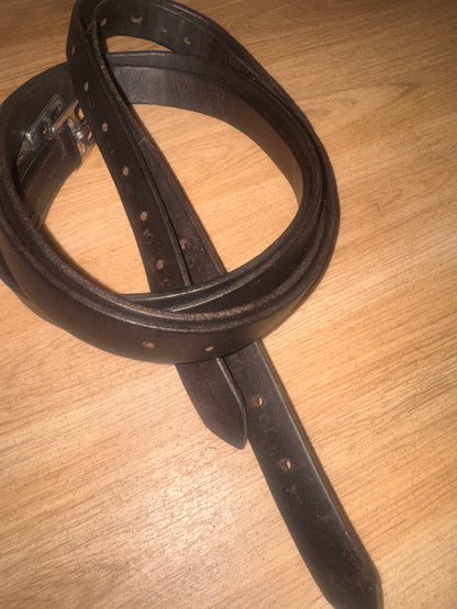 Dark Brown English Stirrup Leathers 54”  #311 Horse Tack