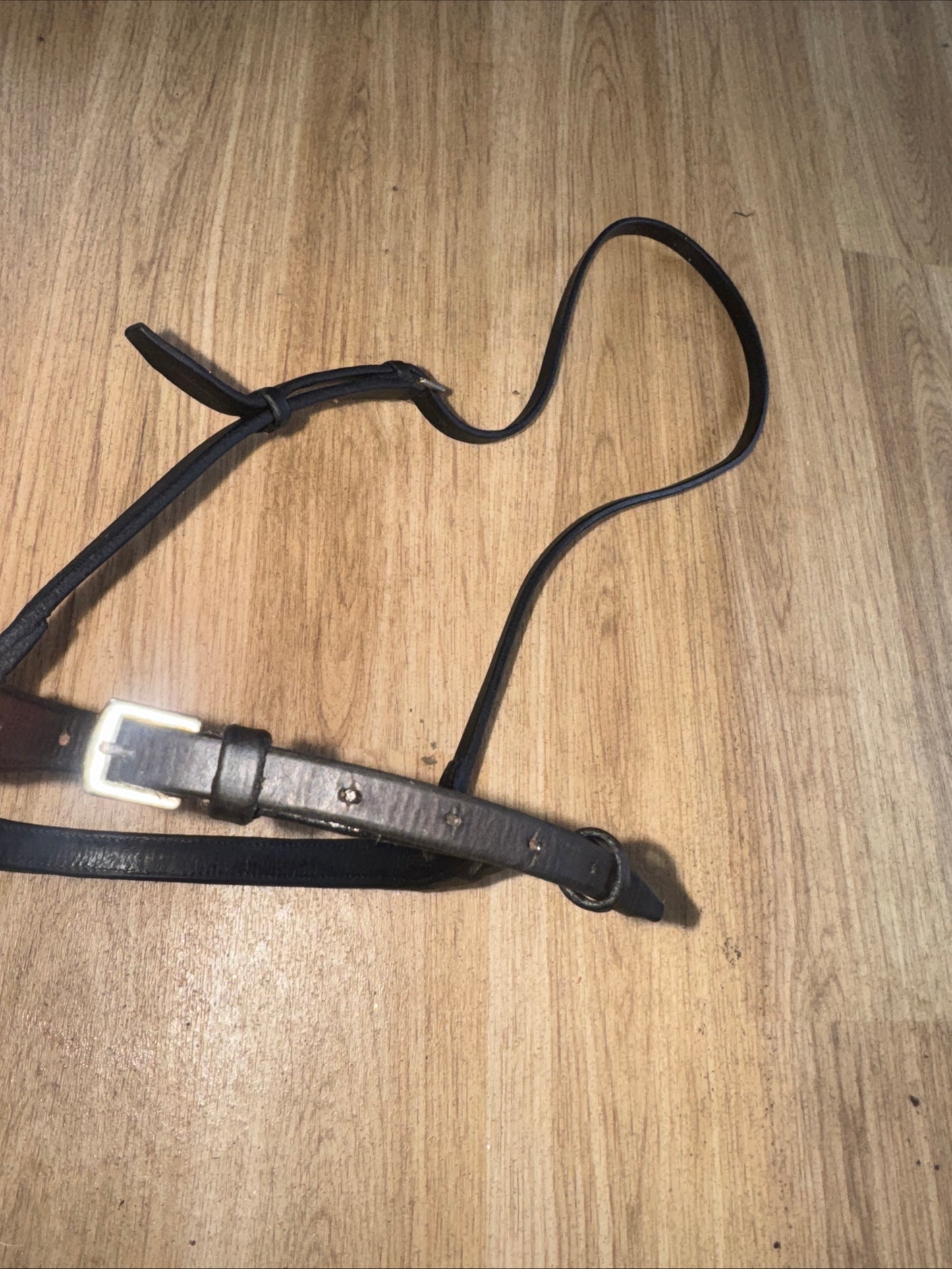 Havana Fancy Stitch Fine Noseband - Show - Cob #888