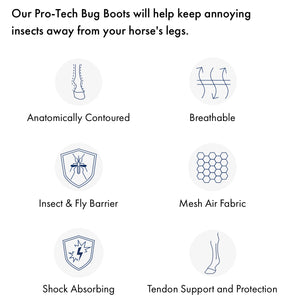 Premier Equine Pro-Tech Bug & Fly Boots