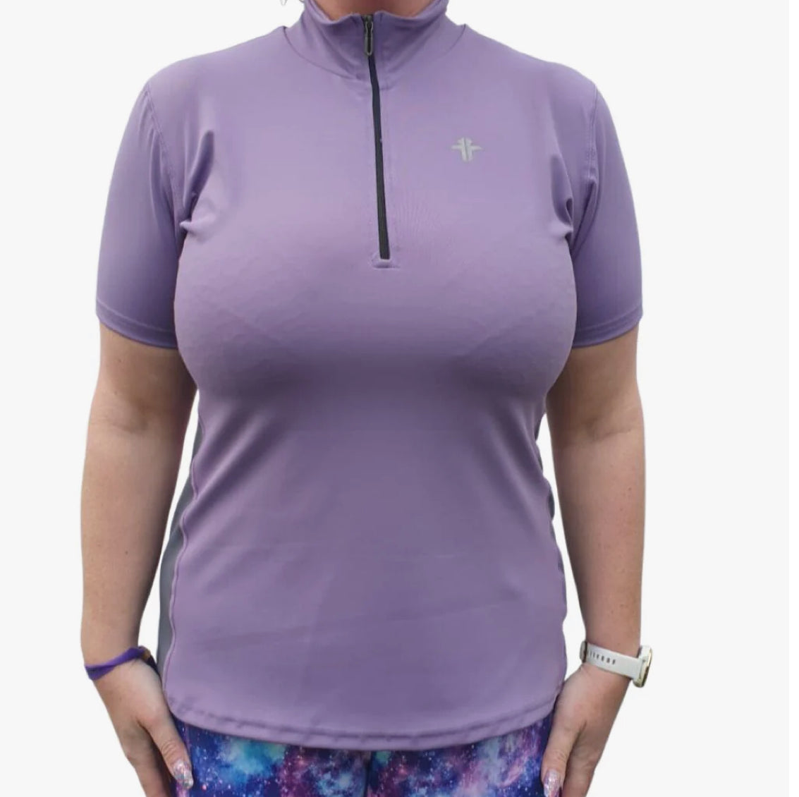 Funky Fit Performance Baselayer - Lilac / Grey