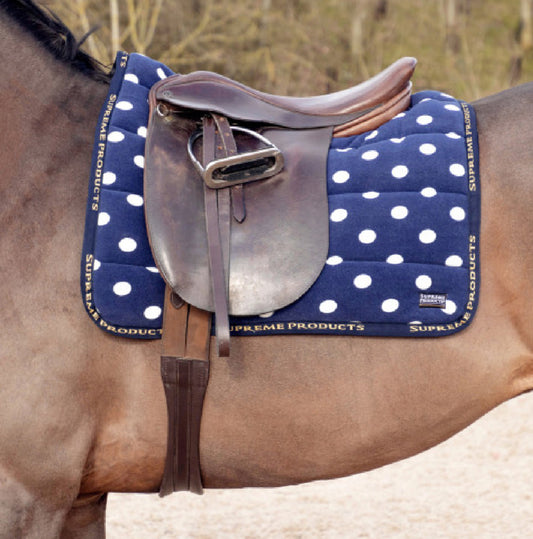 Supreme Products Dotty Fleece Saddle Pad