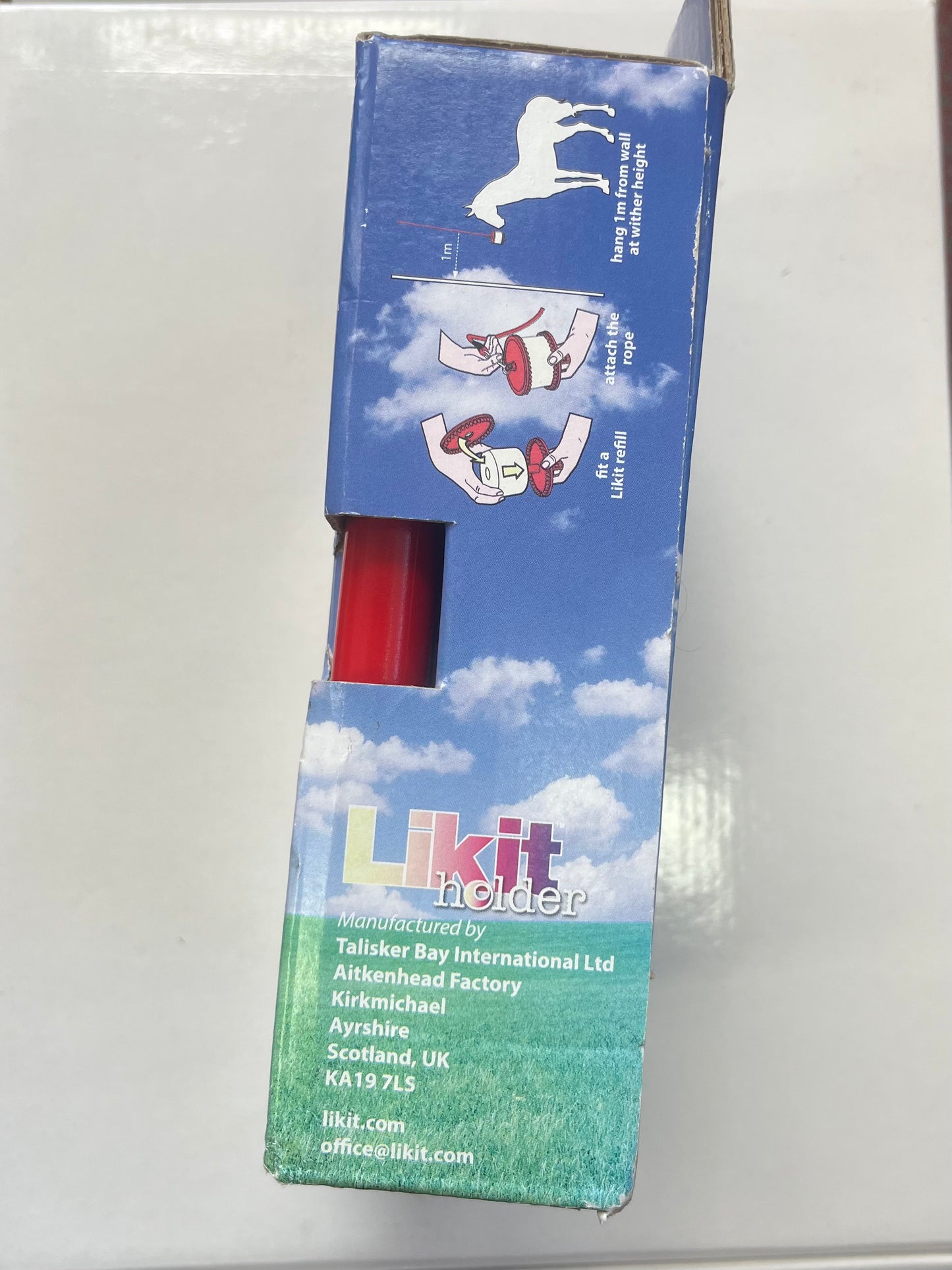 Red Likit Holder