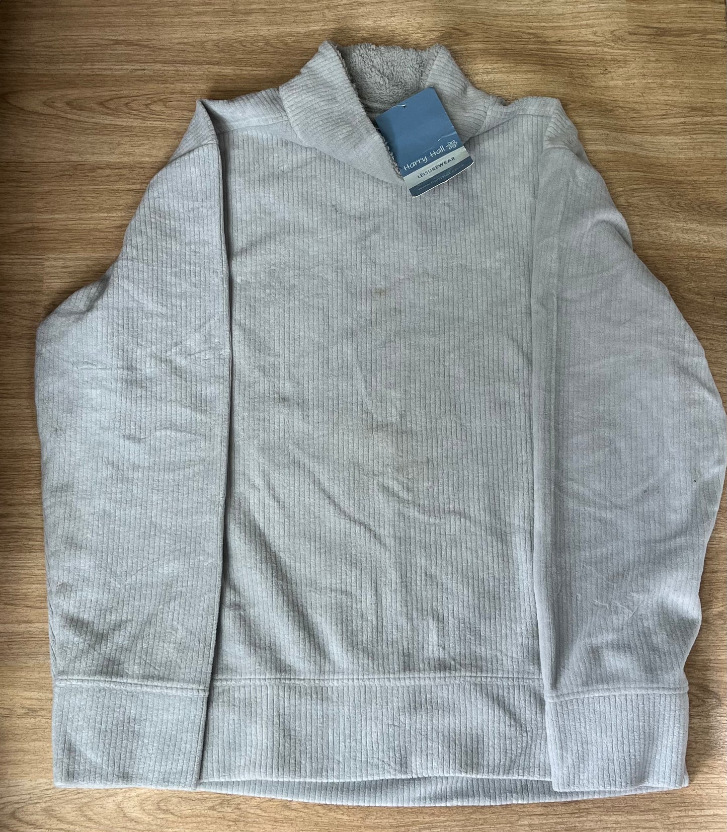 Harry Hall Ladies Bure Fleece Jumper Size XL Grey