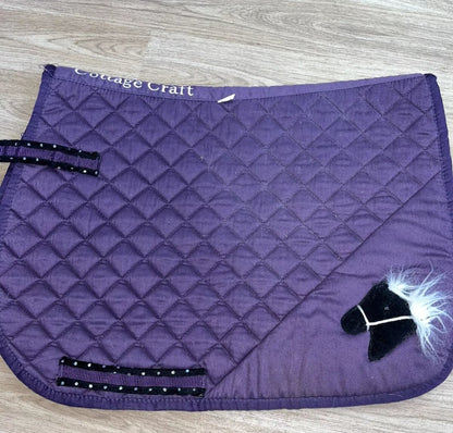 Cottage Craft Cute Pony Plush Pony Size Saddle Pad