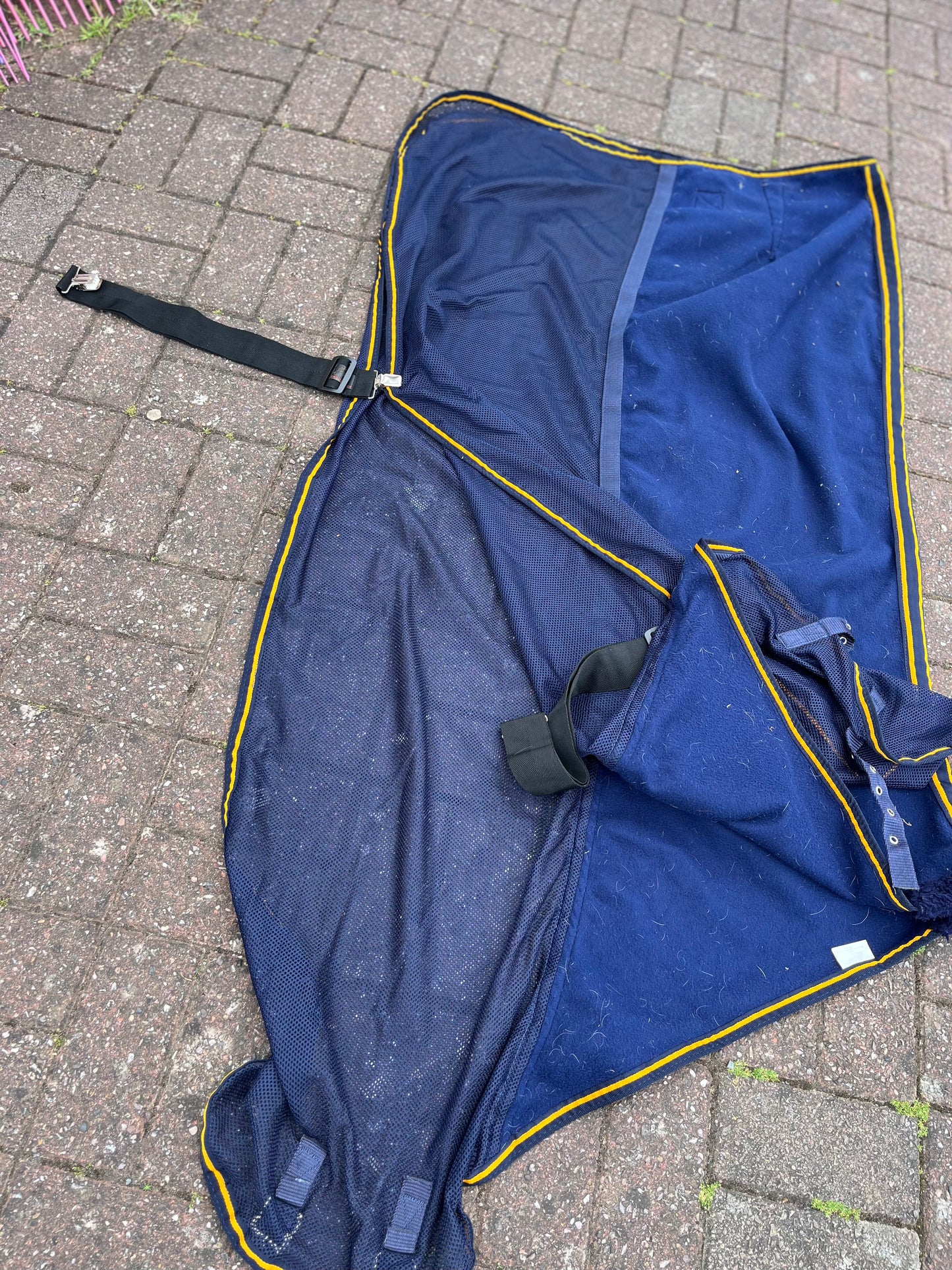 Fleece & Scrim Net Cooler Rug - 5 ‘ 6”