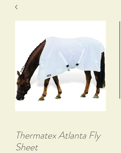 Thermatex Atlanta Fly Sheet 6’3